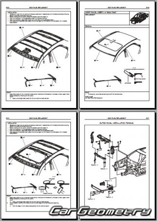   Toyota Crown (GRS18#) 2004-2010 Body Repair Manual