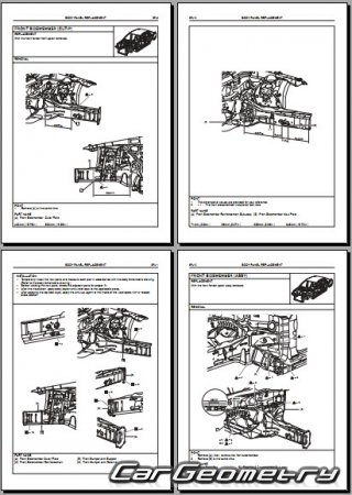   Toyota Crown (GRS18#) 2004-2010 Body Repair Manual