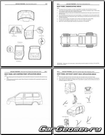 Toyota LiteAce Noah  Toyota TownAce Noah 19962001 (RH Japanese market) Body Repair Manual