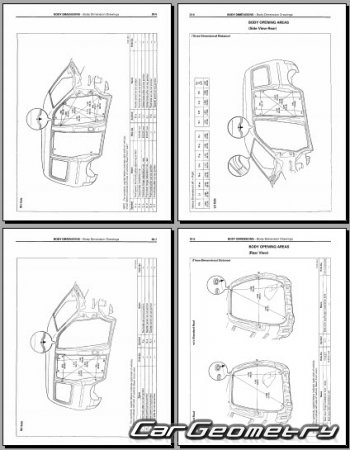 Toyota LiteAce Noah  Toyota TownAce Noah 19962001 (RH Japanese market) Body Repair Manual