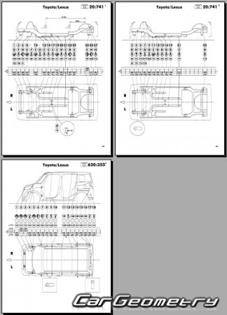 Toyota Tank  Toyota Roomy, Daihatsu Thor (M90# M91#) 2016-2020 (RH Japanese market) Body dimensions