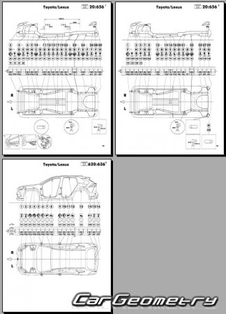   Toyota RAV4 2020-2025 (RH Japanese market) Body dimensions