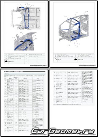   Toyota Sienta (MXPC1#) 2022-2027 (RH Japanese market) Body dimensions