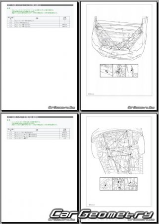 Toyota Ractis  Subaru Trezia (NSP12#, NCP12#) 2010-2015 (RH Japanese market) Body dimensions