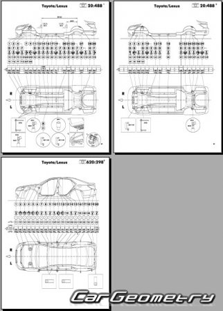    Toyota Crown (GRS21#) 20122018 (RH Japanese market) Body dimensions
