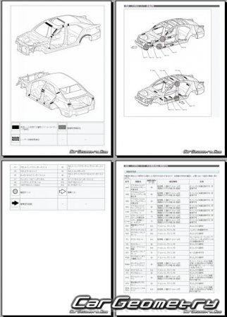    Toyota Crown (GRS21#) 20122018 (RH Japanese market) Body dimensions