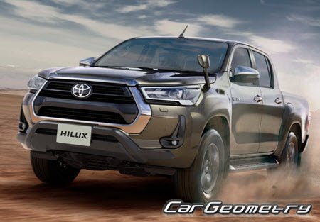   Toyota Hilux (GUN125) 2017-2023,      