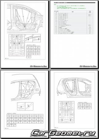   Toyota Pixis Epoch (LA300, LA310) 2012-2017 (RH Japanese market) Body dimensions