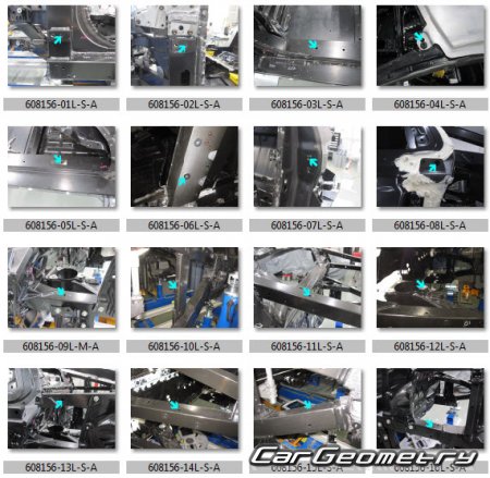   Honda NSX (NC1) 2016-2023 (RH Japanese market) Body dimensions
