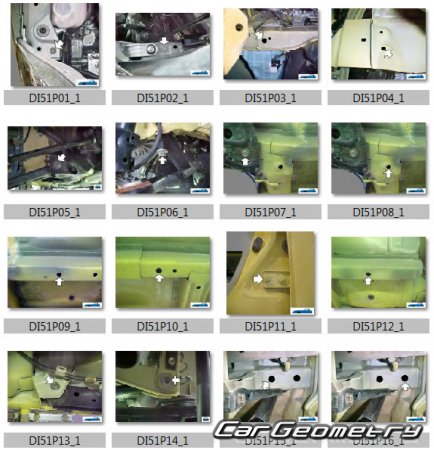   Daihatsu Sonica (L405S L415S) 2006-2009 (RH Japanese market) Body Repair Manual