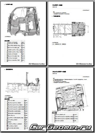 Mazda Scrum Truck  Suzuki Carry Truck 2014-2020 (RH Japanese market) Body Repair Manual