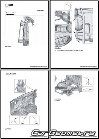Mazda Scrum Truck  Suzuki Carry Truck 2014-2020 (RH Japanese market) Body Repair Manual