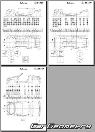   Daihatsu Copen (LA400K) 2014-2019 (RH Japanese market) Body dimensions