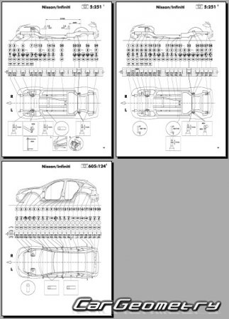   Nissan Skyline Crossover (NJ50 J50) 2009-2016 (RH Japanese market) Body dimensions