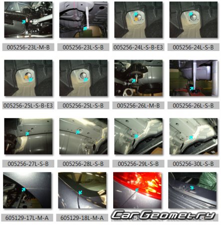    Nissan Fuga (Y51) 2010-2017 (RH Japanese market) Body dimensions