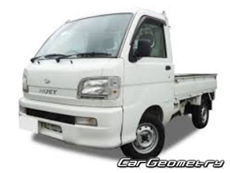   Daihatsu Hijet Trucks (S200 S210) 2000-2004,      2000-2004