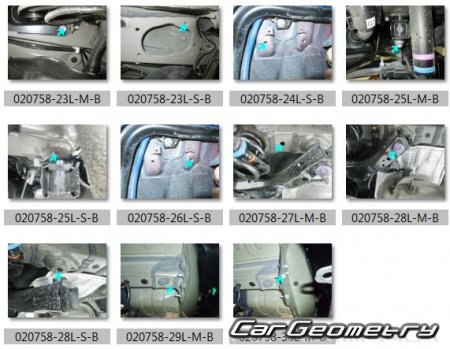   Toyota Corolla Touring Hybrid 20192025 (RH Japanese market) Body dimensions