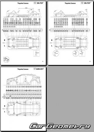 Toyota C-HR (NGX10, NGX50) 20162024 (RH Japanese market) Body dimensions