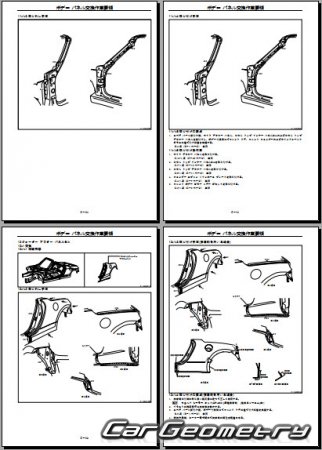   Daihatsu Copen (L880K) 2002-2012 (RH Japanese market) Body Repair Manual