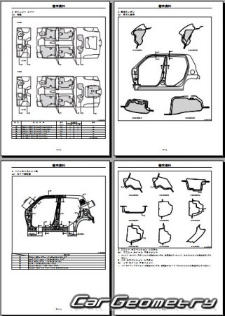   Daihatsu Esse (L235S L245S) 20052011 (RH Japanese market) Body Repair Manual