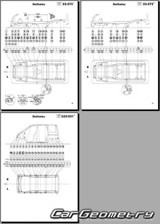   Daihatsu Atrai 7  Daihatsu Hijet 1999-2004 (RH Japanese market) Body Repair Manual