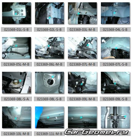 Daihatsu Tanto (L350 L360) 20032007 (RH Japanese market) Body Repair Manual