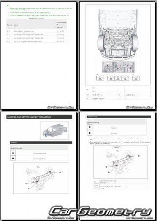   Lexus RZ450e (XEBM15) 2023- Body Repair Manual