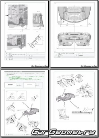 Lexus LC500h (GWZ100) 2017-2024 (RH Japanese market) Body dimensions