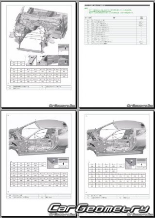 Lexus LC500h (GWZ100) 2017-2024 (RH Japanese market) Body dimensions
