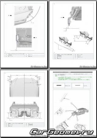 Lexus LS500h (GVF50 GVF55) 20172022 (RH Japanese market) Body dimensions
