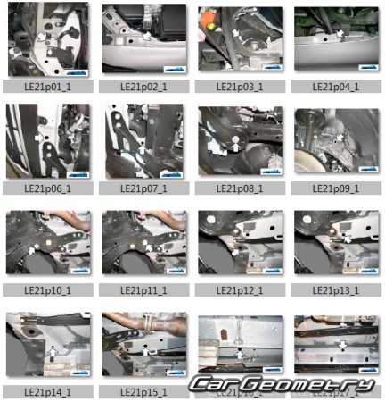 Lexus RX270 RX350 20092015 (RH Japanese market) Body dimensions