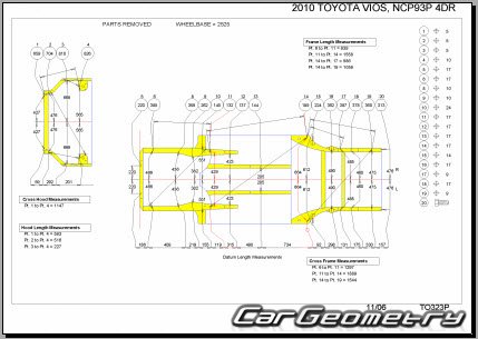 Toyota Vios (XP90) 20072013 RH Body Repair Manual