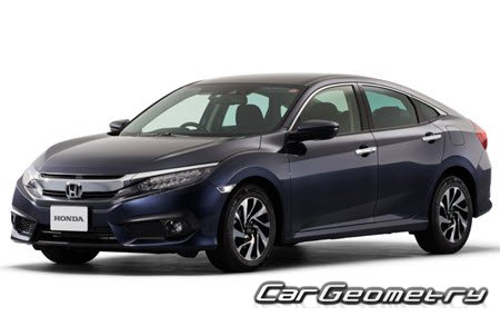   Honda Civic Sedan (FC1) 2017-2020,     