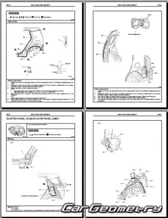   Toyota Rukus (AZE151R) 20072015 RH Body Repair Manual