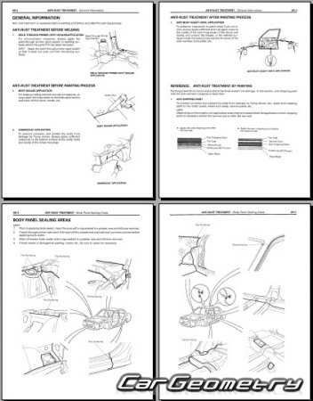   Toyota Crown Comfort (S10) 19952017 Body Repair Manual