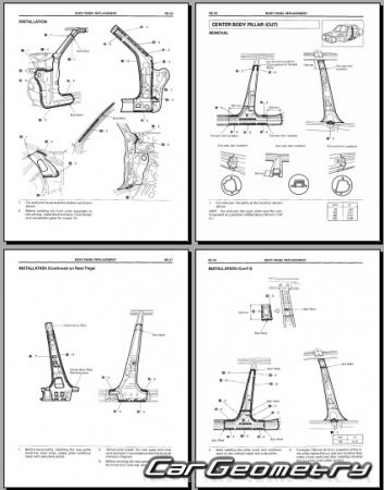   Toyota Crown Comfort (S10) 19952017 Body Repair Manual