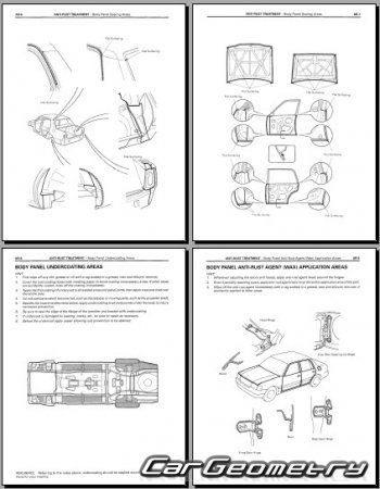   Toyota Crown Comfort (S10) 19952017 Body Repair Manual