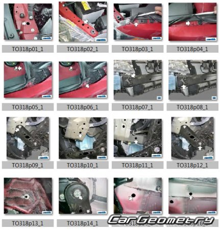   Toyota Aurion (ACV40 GSV40) 2006-2012 RH Body Repair Manual