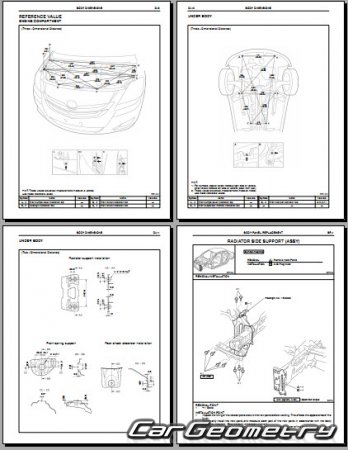 Toyota Vios (XP90) 20072013 RH Body Repair Manual