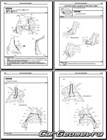 Toyota Vios (XP90) 20072013 RH Body Repair Manual