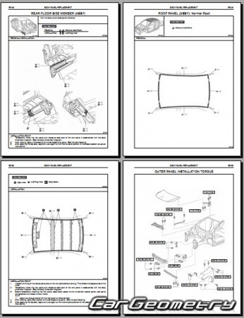 Toyota Vios (XP90) 20072013 RH Body Repair Manual