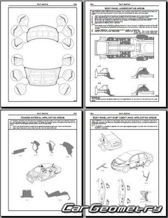 Toyota Vios (XP90) 20072013 RH Body Repair Manual