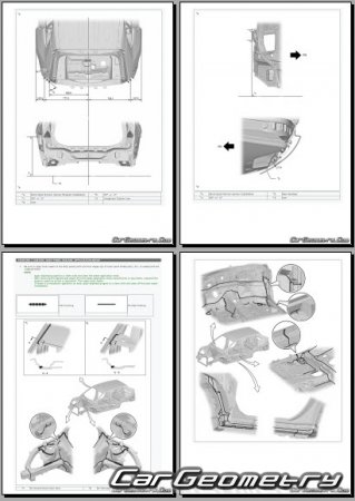 Toyota Wildlander PHV 2020-2025 (China market) Body dimensions