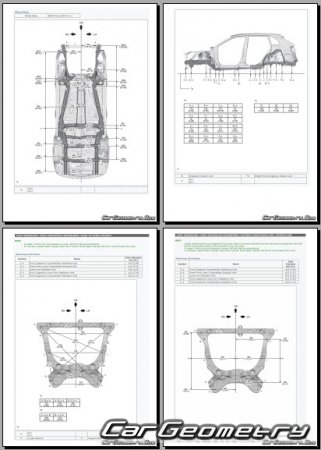 Toyota Wildlander PHV 2020-2025 (China market) Body dimensions