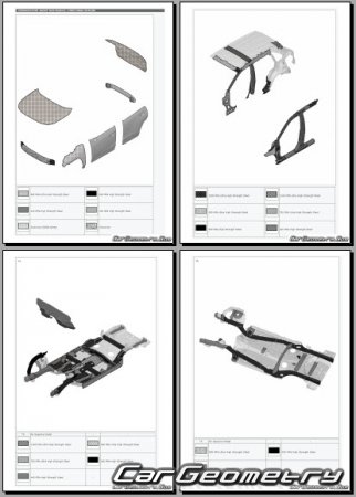 Toyota Wildlander 2020-2025 (China market) Body dimensions