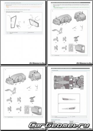 Toyota Wildlander 2020-2025 (China market) Body dimensions