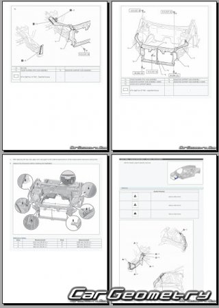   Toyota Prius (MXWH6# ZVW6#) s 2023 Body Repair Manual