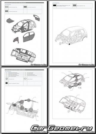 Daihatsu Ayla  Toyota Agya (B10) 2012-2020 (RH Asian market) Body dimensions