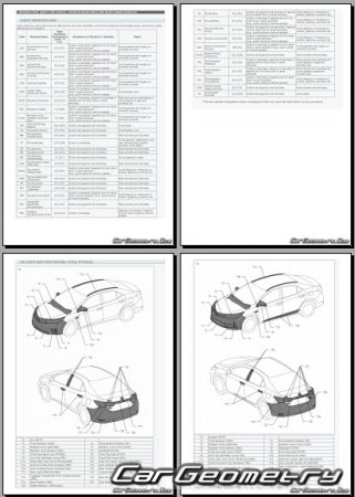 Toyota Levin 20142018 (LH Asian market) Body dimensions