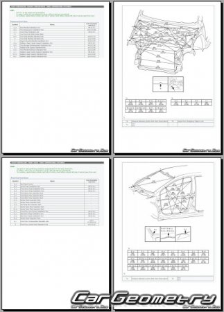 Toyota Levin 20142018 (LH Asian market) Body dimensions